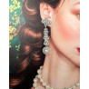Obraz PEARLS LEOPARD 150x120 cm