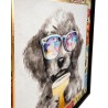 Obraz COFFEE DOG 100x100 cm