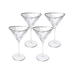 KARE komplet 4 kieliszków do martini      HOMMAGE 240ml