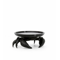 Taca dekoracyjna SHP CRAB czarna