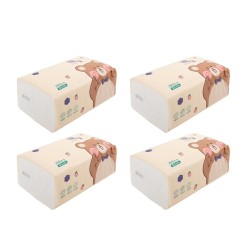 Zestaw 4 opakowań chusteczek 4-warstwowe  SHP SOFT 4