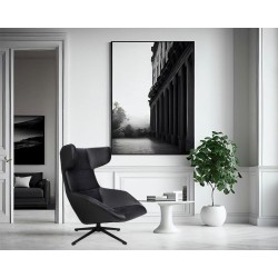 Fotel obrotowy VITA VELVET czarny PU