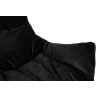 Fotel OTILIA STAND VELVET czarny