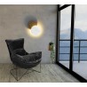 Fotel OTILIA STAND VELVET czarny