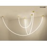 MOOSEE lampa wisząca LASSO 800 Smart      złota