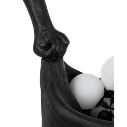 MOOSEE lampa podłogowa HUMAN HOUDINI      czarna