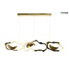 MOOSEE lampa wisząca CHAIN 210 złota