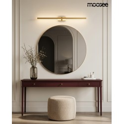 MOOSEE lampa ścienna LINE złota