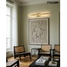 MOOSEE lampa ścienna LINE złota