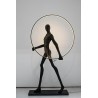 MOOSEE lampa podłogowa HUMAN ROUND        włókno szklane