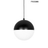 MOOSEE lampa ścienna BOWL DUO czarna