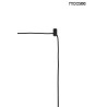 MOOSEE lampa ścienna BOWL DUO czarna