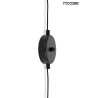 MOOSEE lampa ścienna BOWL DUO czarna