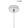 MOOSEE Lampa wisząca CAPELLO FI 40 clear