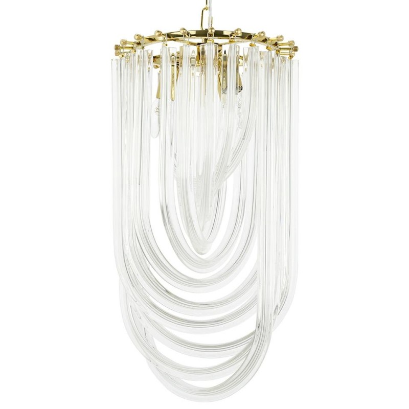 MOOSEE lampa wisząca MURANO L złota
