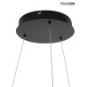 MOOSEE lampa wisząca GARDENS 160 czarna