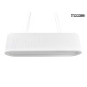 MOOSEE lampa wisząca MAZAYA biała