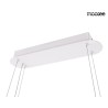 MOOSEE lampa wisząca MAZAYA biała