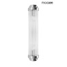 MOOSEE lampa ścienna COLUMN 60 srebrna