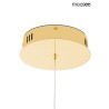 MOOSEE lampa wisząca JAZZ 3 złota