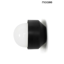 MOOSEE lampa ścienna DROPS 3 czarna