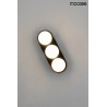 MOOSEE lampa ścienna DROPS 3 czarna