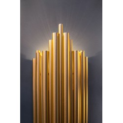 MOOSEE lampa ścienna HARMONIC złota