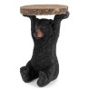 KARE stolik BEAR 53x33 cm drewniany / czarny