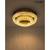 MOOSEE lampa sufitowa / plafon SAVOY 2    złota