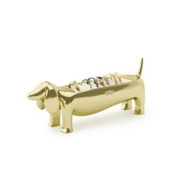 UMBRA stojak na pierścionki DACHSIE       złoty
