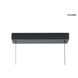 MOOSEE lampa wisząca LINEA brązowa