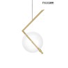 MOOSEE lampa wisząca ECHO złota