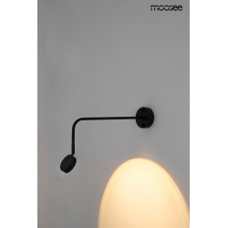 MOOSEE lampa ścienna AXEL czarna