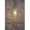 MOOSEE lampa wisząca HAVANA M - złota