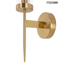 MOOSEE lampa ścienna TORCH złota