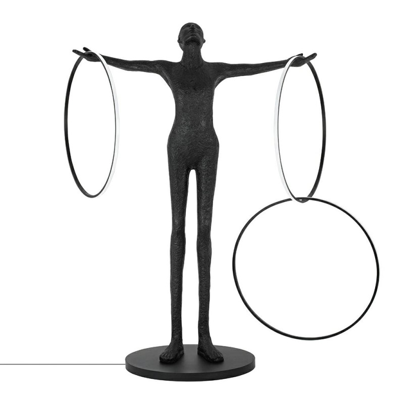 MOOSEE lampa podłogowa HUMAN CIRCULO      włókno szklane