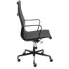 Fotel biurowy AERON PRESTIGE PLUS czarny - skóra naturalna, aluminium