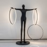 MOOSEE lampa podłogowa HUMAN CIRCULO      włókno szklane