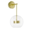 MOOSEE lampa ścienna CAPRI WALL złota
