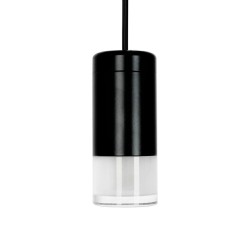 MOOSEE lampa ścienna FLUSSO WALL czarna