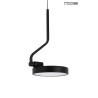 MOOSEE lampa ścienna FLAT 3 czarna