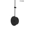 MOOSEE lampa ścienna FLAT 3 czarna