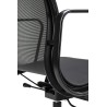 Fotel biurowy AERON PREMIUM czarny - siatka, aluminium