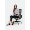 Fotel biurowy AERON PREMIUM czarny - siatka, aluminium