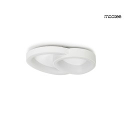 MOOSEE lampa sufitowa / plafon CELLS 2    biała