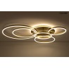 MOOSEE lampa sufitowa / plafon RINGS 6    złota