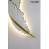 MOOSEE lampa ścienna PIÓRKO  biała / złota