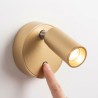 Lampa ścienna SHP PICKET złota