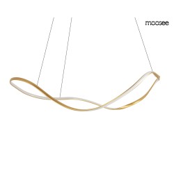 MOOSEE lampa wisząca WAVES 100 złota