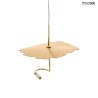 MOOSEE lampa wisząca LEAFS złota